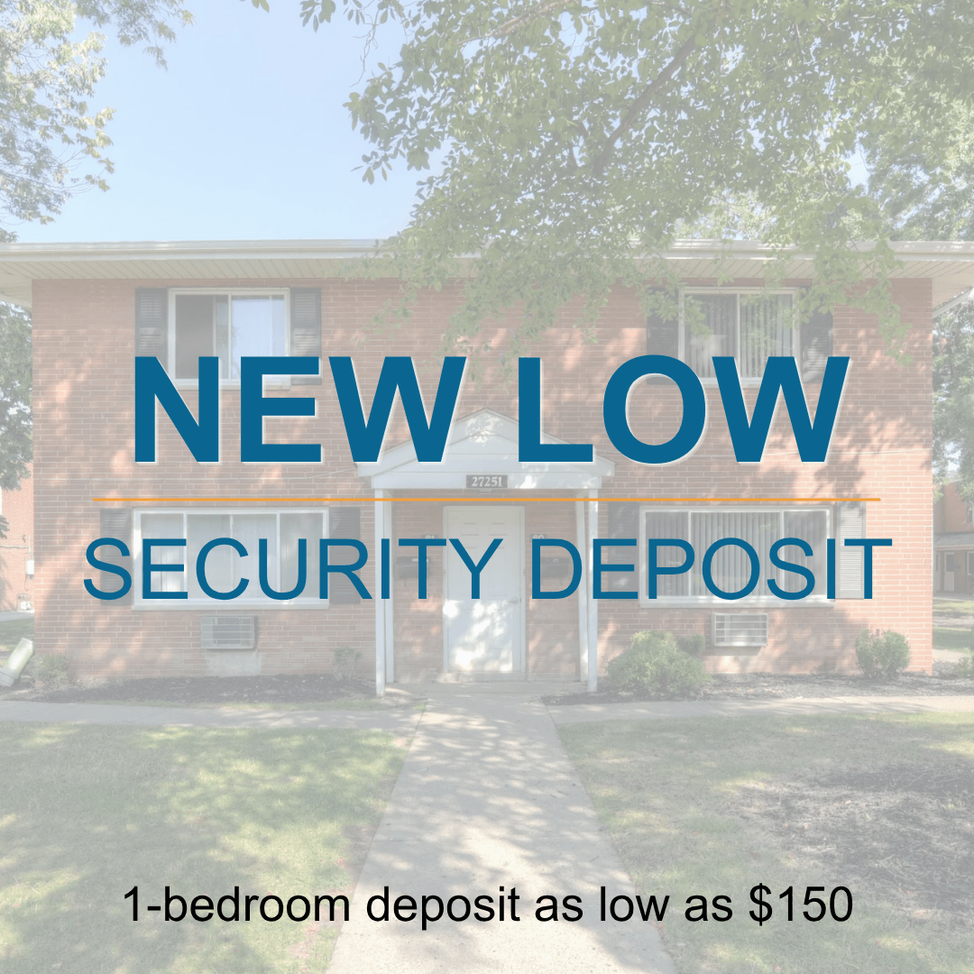 Lower Security Deposit